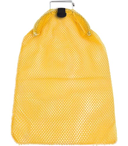 Galvanized Wire Handle Large Mesh Bag  (No D-Ring) - GB42