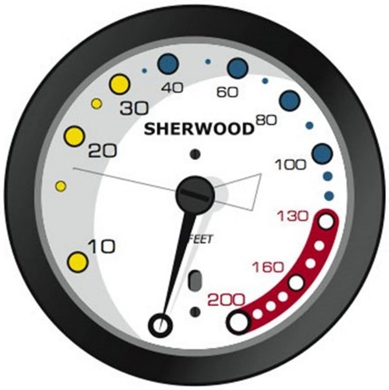 Depth Gauge (200') - DG200T
